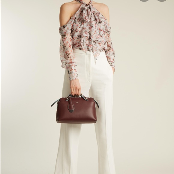 ❌SOLDto fashionphile❌Fendi By the way with snakeskin satchel - Picture 3 of 15